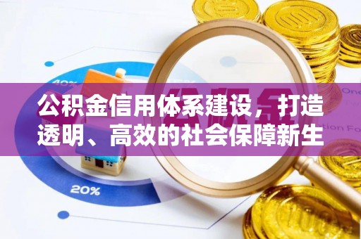 咸丰公积金信用体系建设，打造透明、高效的社会保障新生态