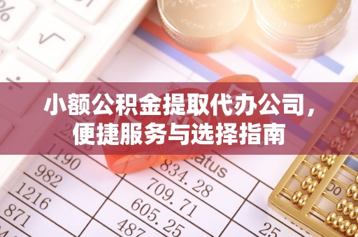 咸丰小额公积金提取代办公司，便捷服务与选择指南