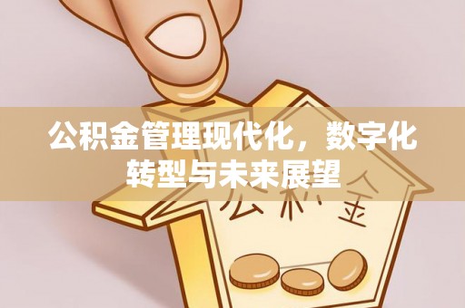 咸丰公积金管理现代化，数字化转型与未来展望